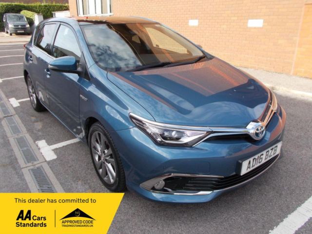 Toyota Auris 1.8 VVT-h Excel Hatchback 5dr Petrol Hybrid CVT Euro 6 (s/s) (Safety Sense) (136 ps)